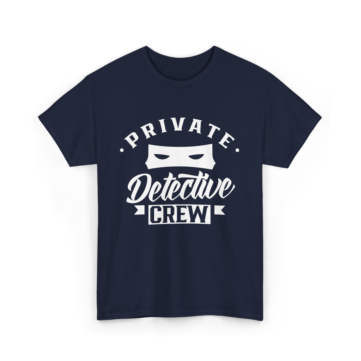 Private Detective Crew Investigator T-Shirt - Navy