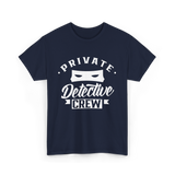 Private Detective Crew Investigator T-Shirt - Navy