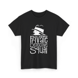 Private Detective Squad Detective T-Shirt - Black