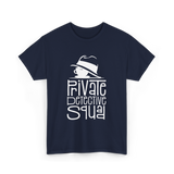 Private Detective Squad Detective T-Shirt - Navy