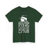 Private Detective Squad Detective T-Shirt - Forest Green