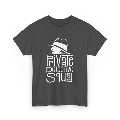 Private Detective Squad Detective T-Shirt - Dark Heather