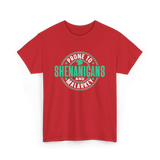 Prone To Shenanigans Ireland Celebrations T-Shirt - Red