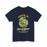 Prone To Shenanigans Malarkey T-Shirt - Navy