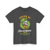 Prone To Shenanigans Malarkey T-Shirt - Dark Heather