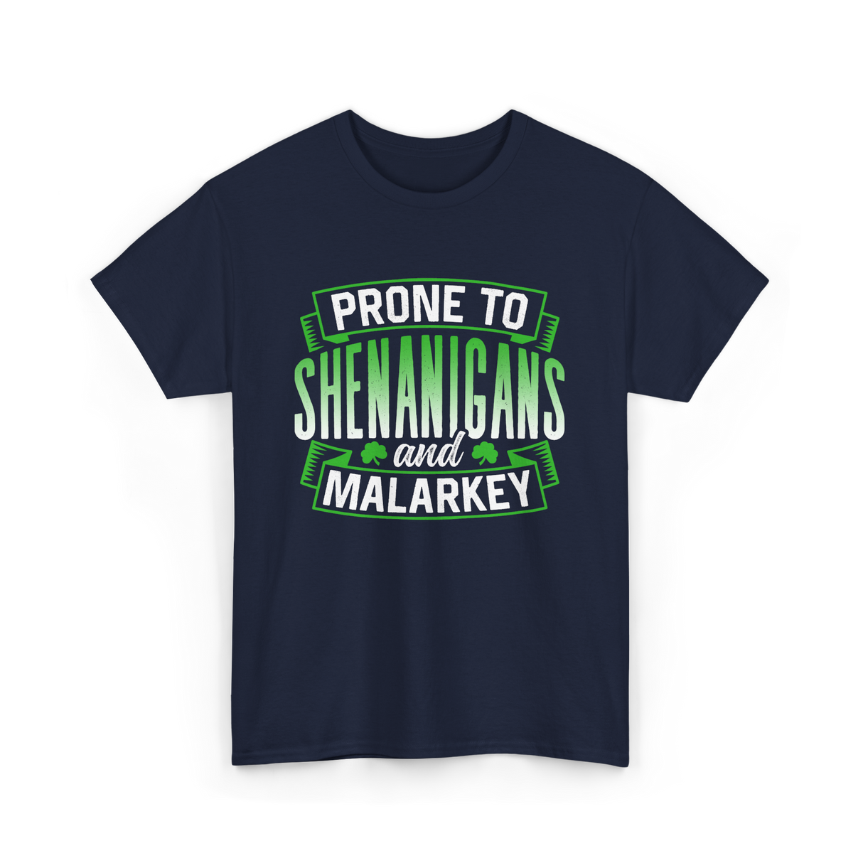 Prone To Shenanigans T-Shirt - Navy