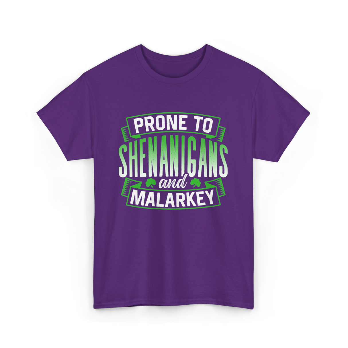 Prone To Shenanigans T-Shirt - Purple