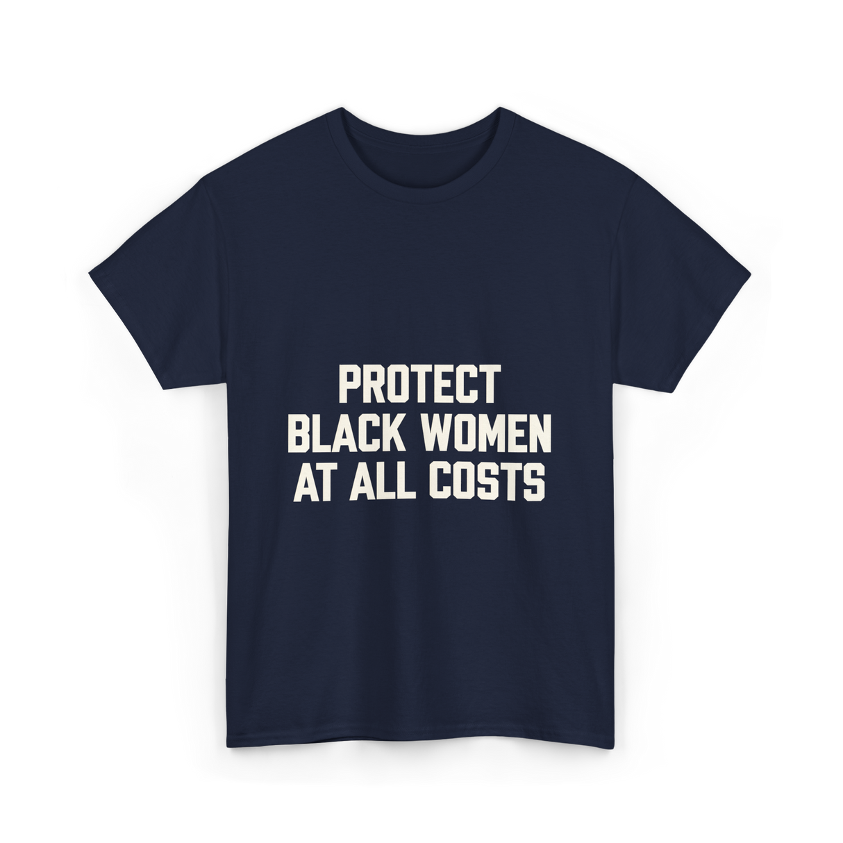 Protect Black Women Activist T-Shirt - Navy