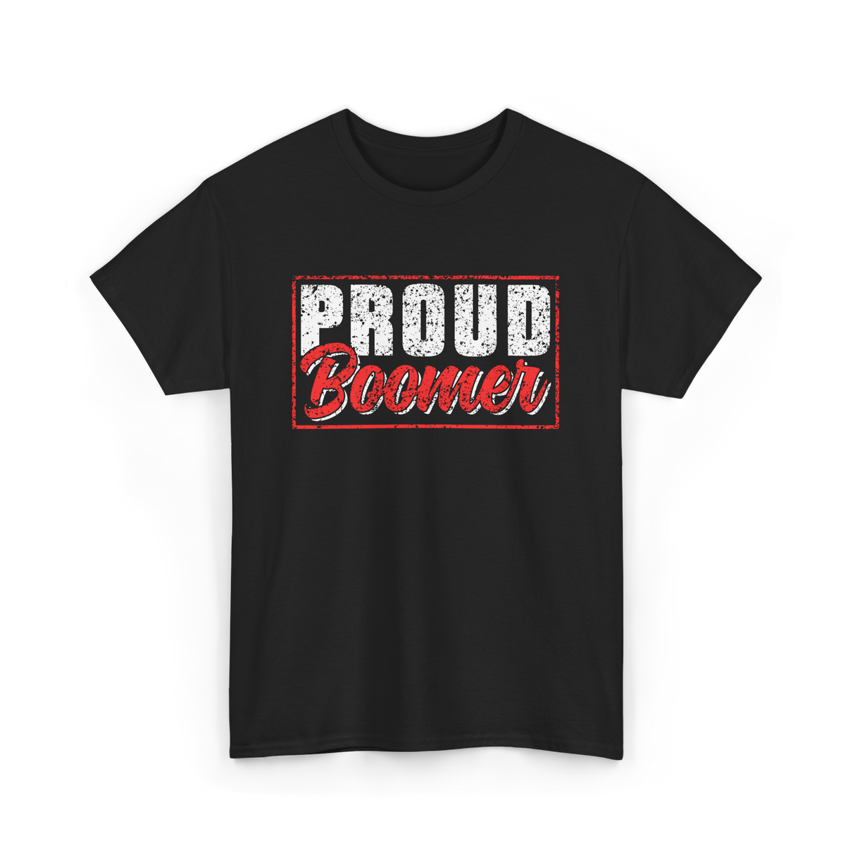 Proud Boomer Boomer Generation T-Shirt - Black