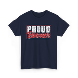 Proud Boomer Boomer Generation T-Shirt - Navy