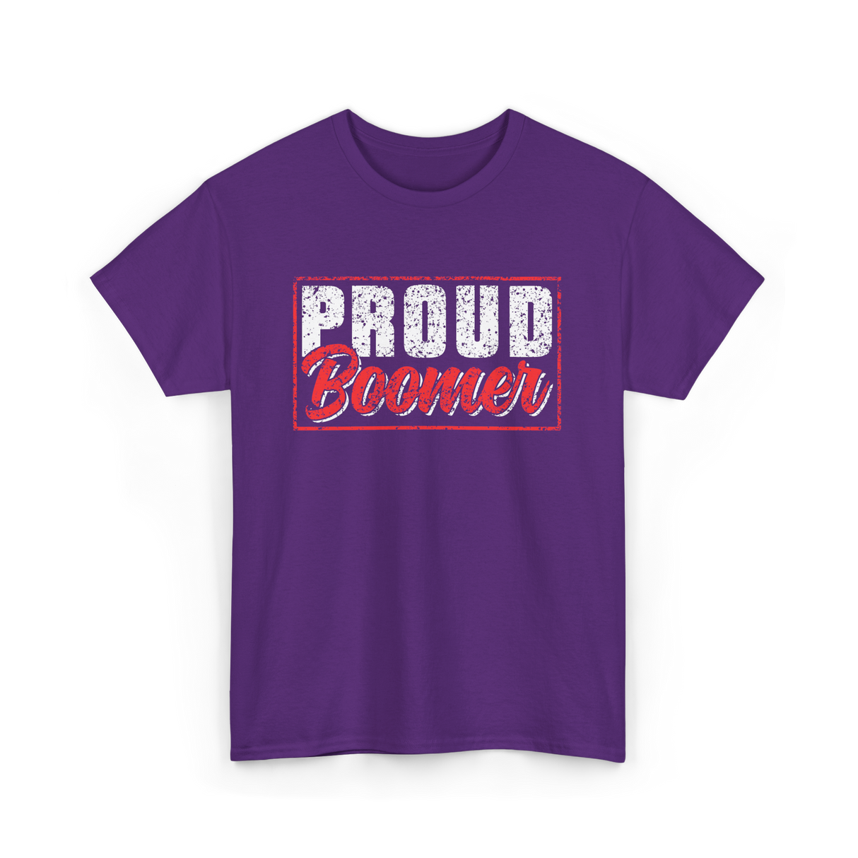 Proud Boomer Boomer Generation T-Shirt - Purple