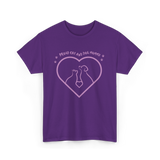 Proud Cat And Dog Mommy Pet Lover T-Shirt - Purple