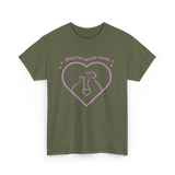 Proud Cat And Dog Mommy Pet Lover T-Shirt - Military Green