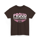 Proud Flight Nurse Flight Nurse T-Shirt - Dark Chocolate