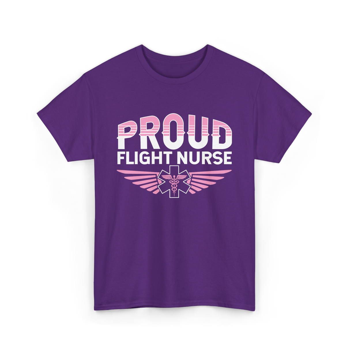 Proud Flight Nurse Flight Nurse T-Shirt - Purple