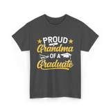 Proud Grandma Graduate Graduation T-Shirt - Dark Heather