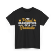 Proud Grandmother Graduate Graduation T-Shirt - Black