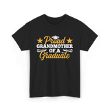 Proud Grandmother Graduate Graduation T-Shirt - Black