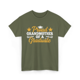 Proud Grandmother Graduate Graduation T-Shirt - Military Green