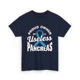 Proud Owner Of A Pancreas Diabetes T-Shirt - Navy