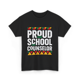 Proud School Counselor Counselor T-Shirt - Black