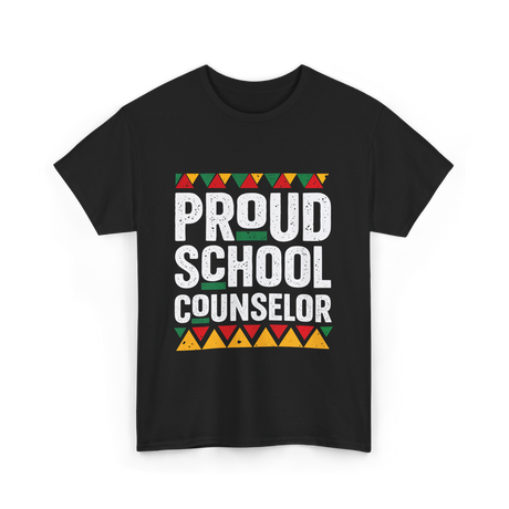 Proud School Counselor Counselor T-Shirt - Black