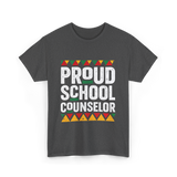 Proud School Counselor Counselor T-Shirt - Dark Heather