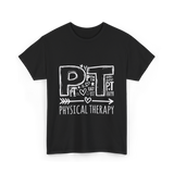 PT Physical Therapy Health T-Shirt - Black