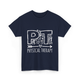 PT Physical Therapy Health T-Shirt - Navy