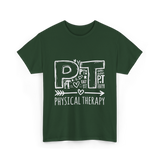 PT Physical Therapy Health T-Shirt - Forest Green