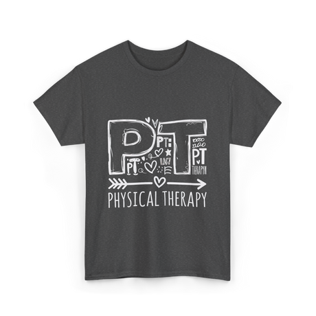 PT Physical Therapy Health T-Shirt - Dark Heather