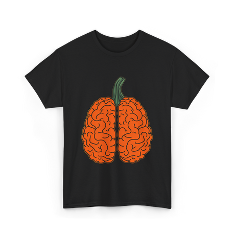 Pumpkin Brain Psychology T-Shirt - Black