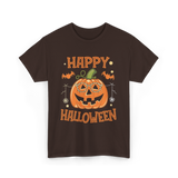 Pumpkin Halloween T-Shirt - Dark Chocolate