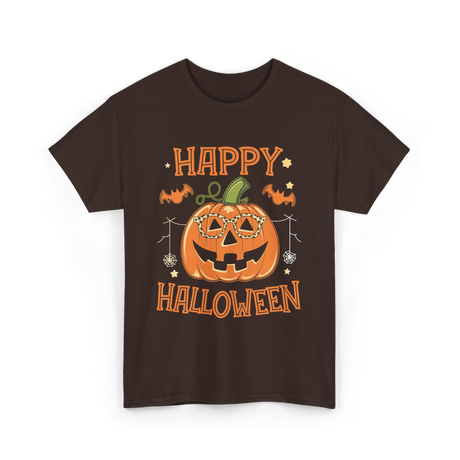 Pumpkin Halloween T-Shirt - Dark Chocolate