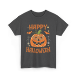 Pumpkin Halloween T-Shirt - Dark Heather