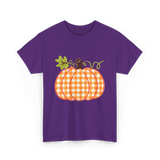 Pumpkin Patch Fall Pumpkin T-Shirt - Purple