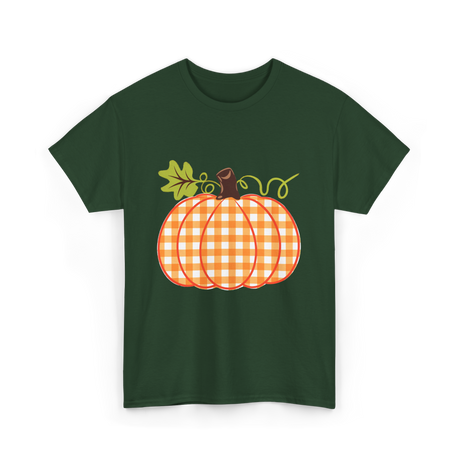 Pumpkin Patch Fall Pumpkin T-Shirt - Forest Green