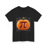 Pumpkin Pi Math Pumpkin T-Shirt - Black