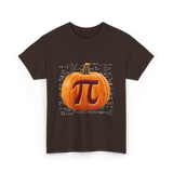 Pumpkin Pi Math Pumpkin T-Shirt - Dark Chocolate