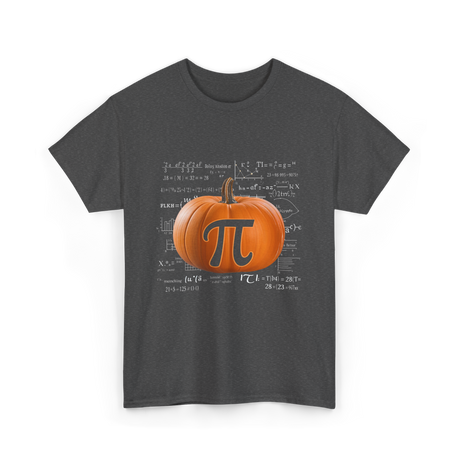 Pumpkin Pi Math Pumpkin T-Shirt - Dark Heather