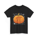 Pumpkin Pi Math Pumpkin T-Shirt - Black