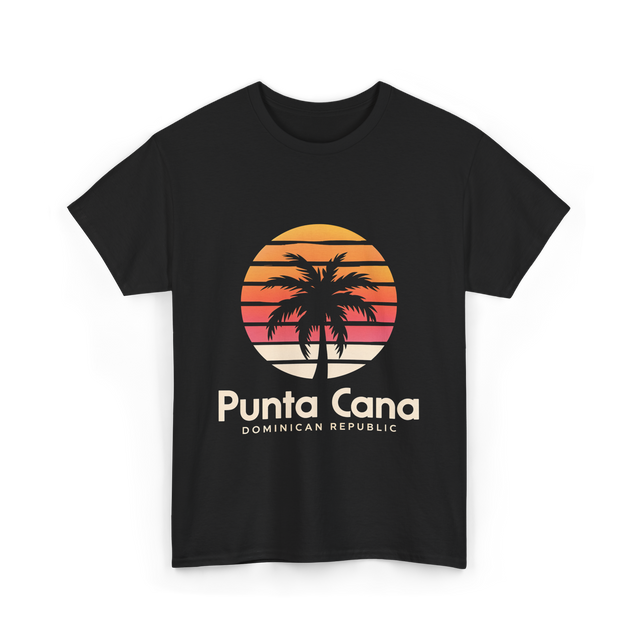 Punta Cana Dominican Republic Travel T-Shirt - Black