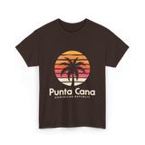 Punta Cana Dominican Republic Travel T-Shirt - Dark Chocolate