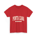 Punta Cana Dominican Republic Travel T-Shirt - Red