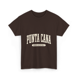 Punta Cana Dominican Republic Travel T-Shirt - Dark Chocolate