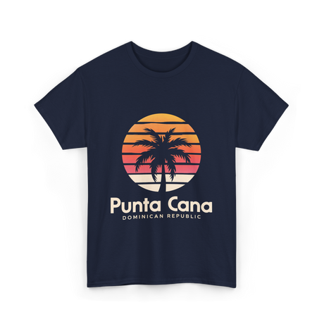 Punta Cana Dominican Republic Travel T-Shirt - Navy