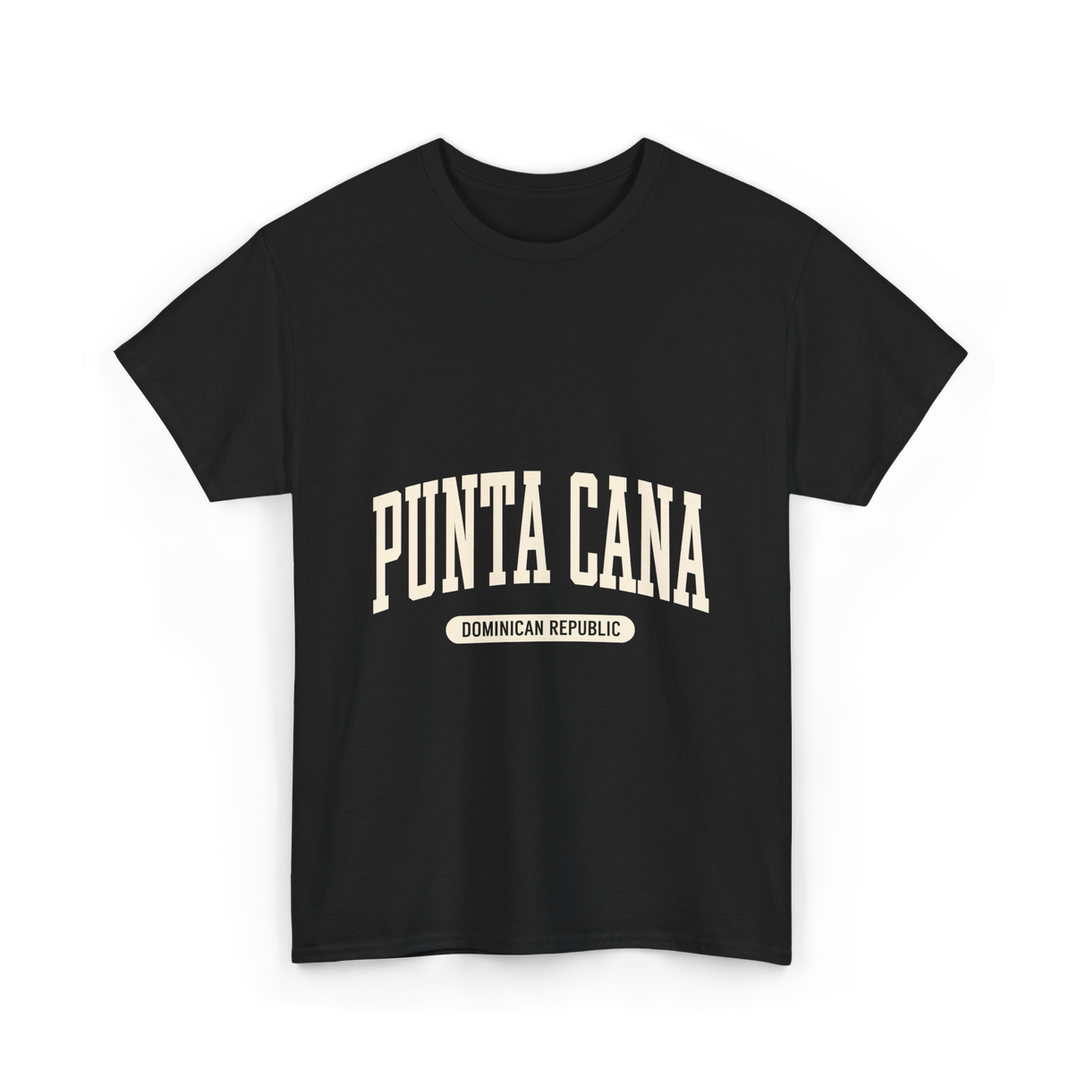 Punta Cana Dominican Republic Travel T-Shirt - Black