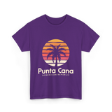 Punta Cana Dominican Republic Travel T-Shirt - Purple