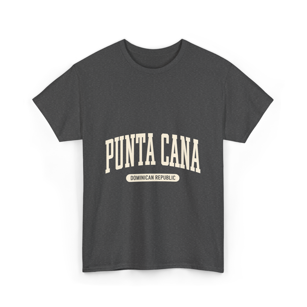 Punta Cana Dominican Republic Travel T-Shirt - Dark Heather