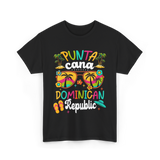 Punta Cana Dominican Republic Vacation T-Shirt - Black